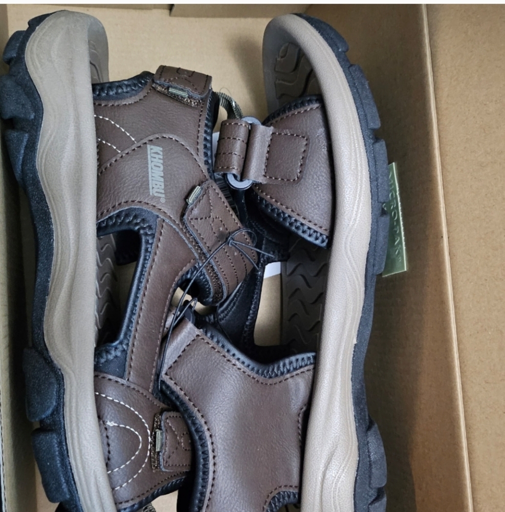 KHOMBU Sandals Men's Outdoor Fisherman Waterproof all-terrain Hiking ne… - Picture 5 of 8
